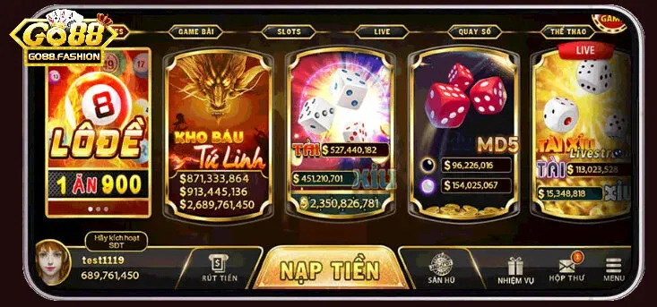 Review Slot Go88 Nổi Bật: Đồ Họa Đẹp & Thưởng Hũ Khủng Lý do slot Go88 thu hút người chơi